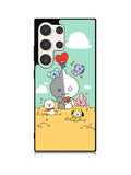 BT21 on the straw Samsung Galaxy S23 Ultra 5G Case QC9307