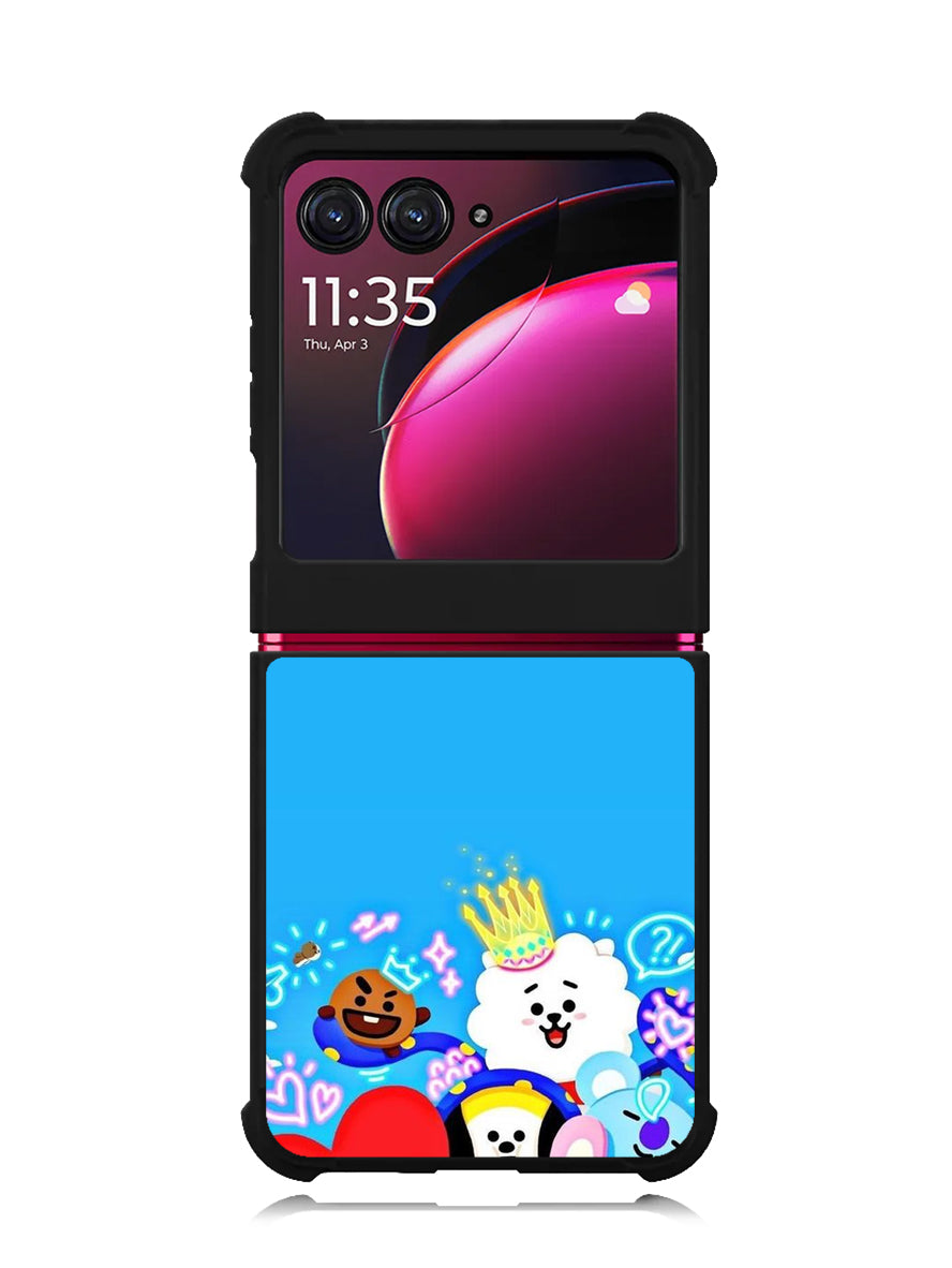 BT21 Galaxy Motorola Moto Razr Plus 2023 , Moto Razr+ 2023 Case OV9308