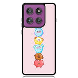 Kawaii Cute BT21 Motorola Moto Edge 2025 | Moto Edge 60 Fusion | Moto Edge 60 Pro Case OV9294