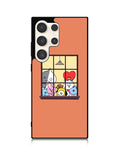 Lovely BT21 Samsung Galaxy S24 Ultra 5G Case OV9290