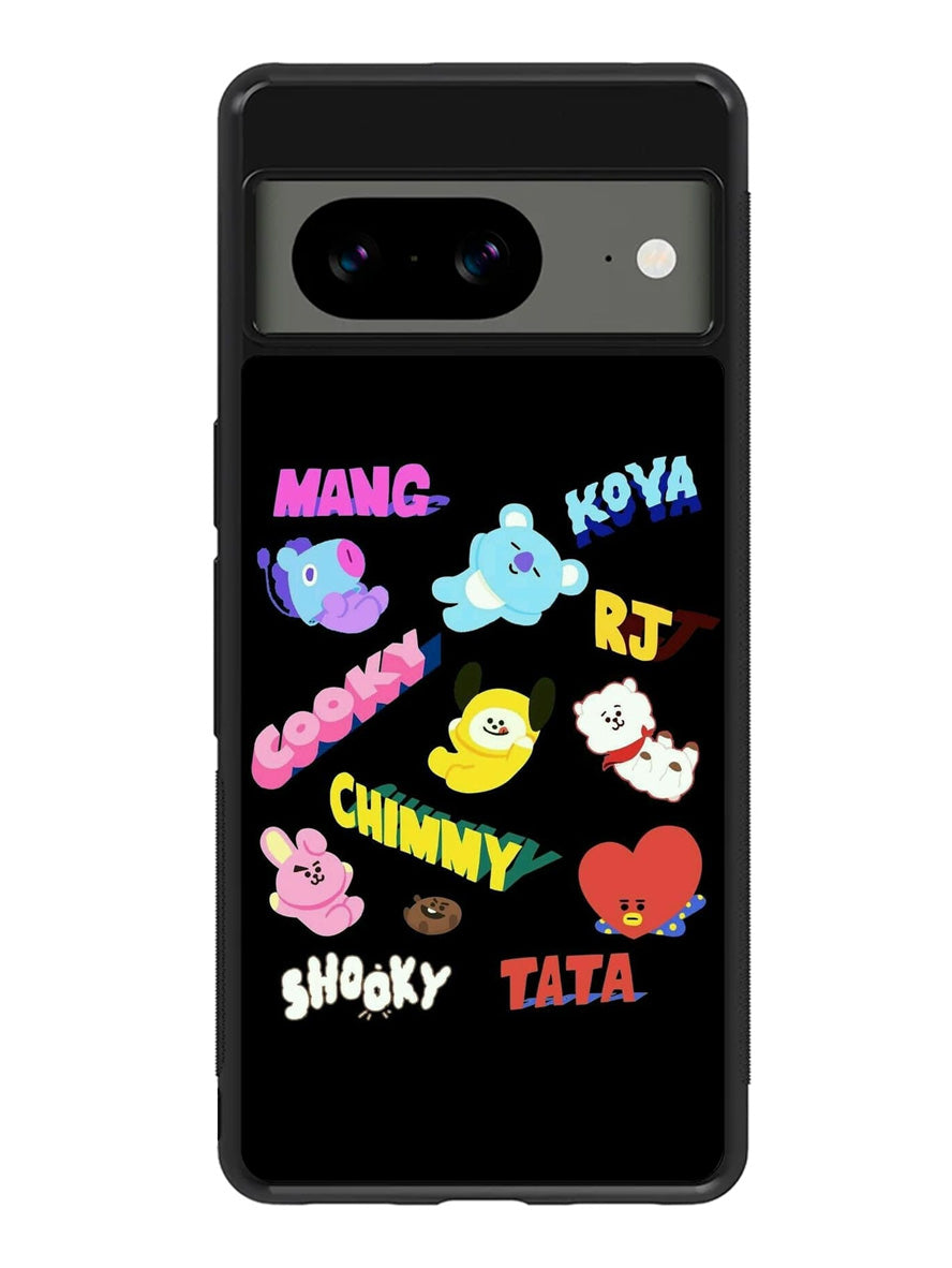 BTS BT21 Google Pixel 8A Case QC9301