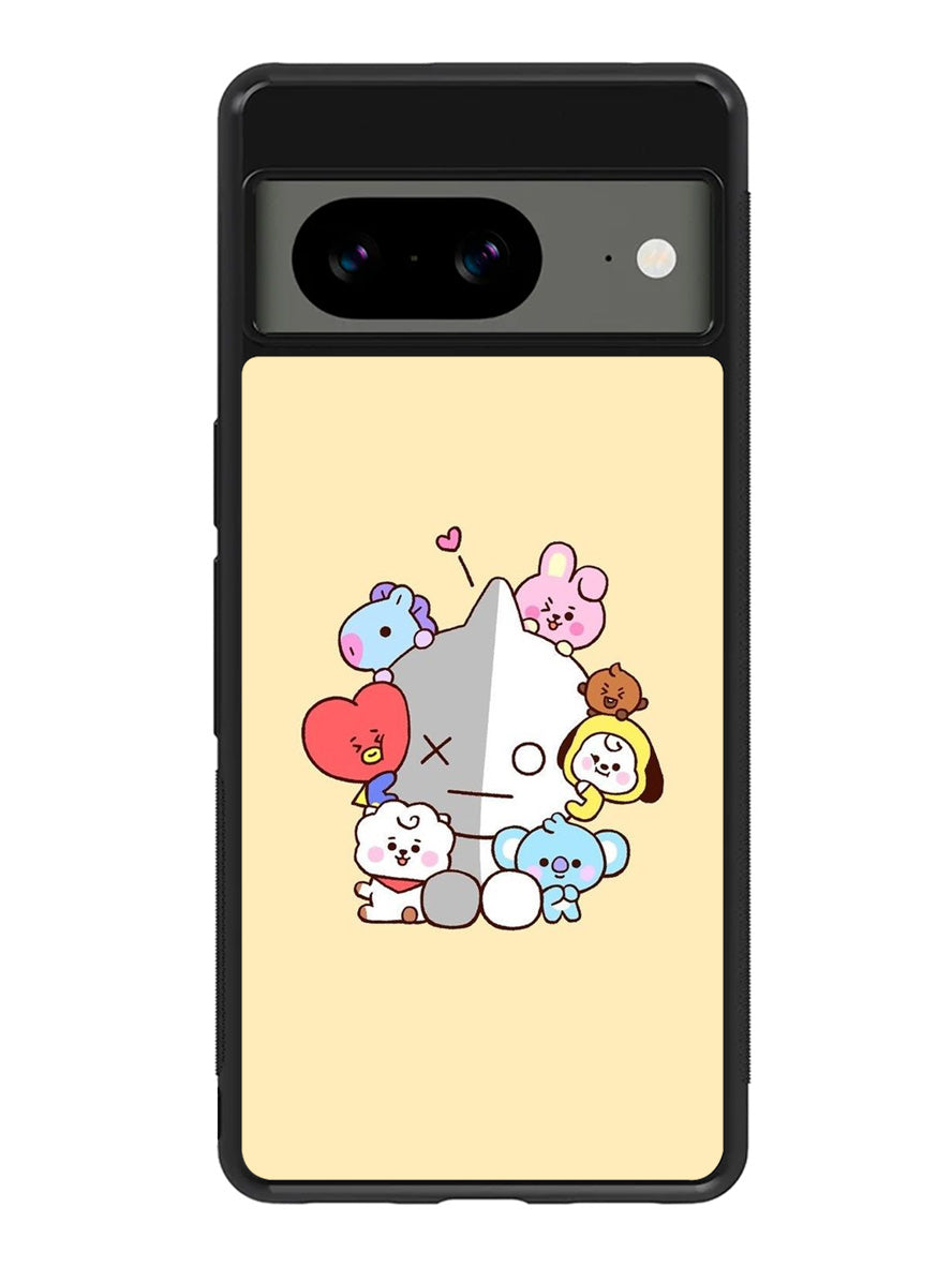 BT21 Army BTS Google Pixel 8 Case QC9310