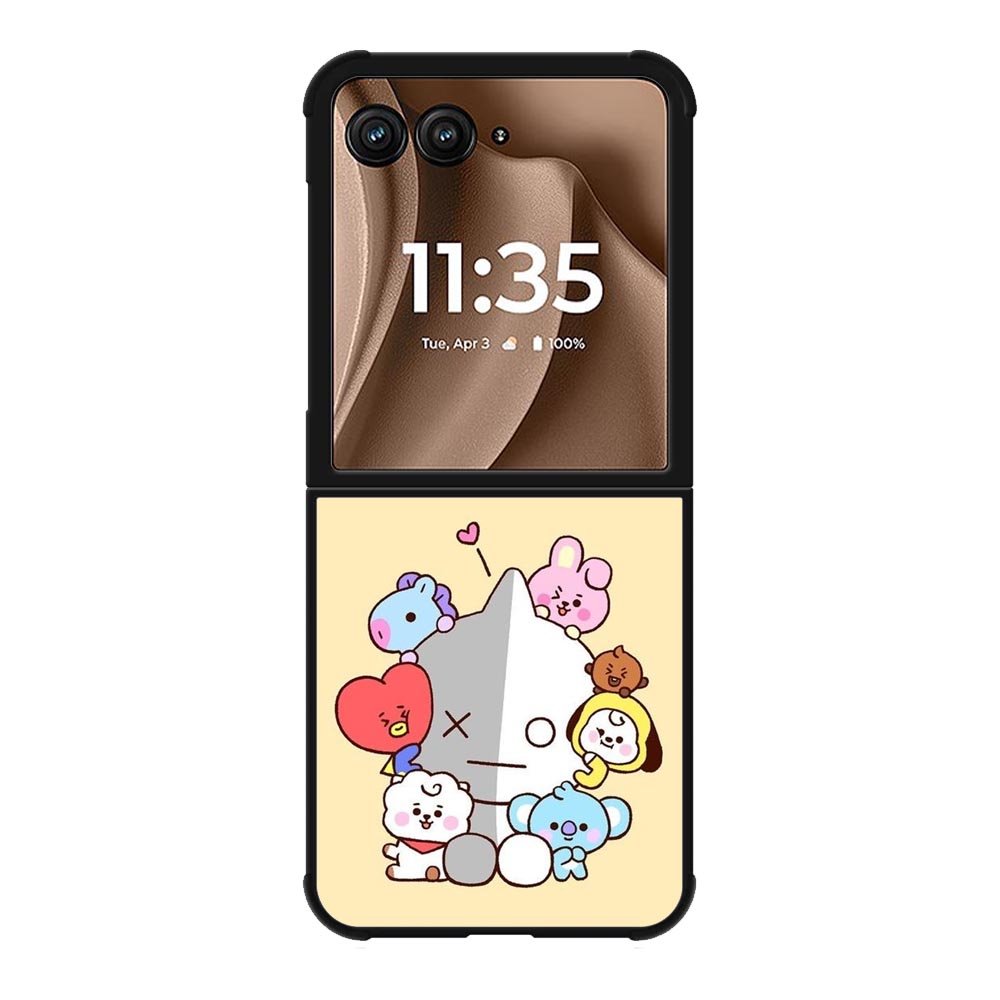 BT21 Army BTS Motorola Moto RAZR Plus 2025 Case OV9310