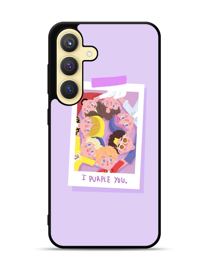 I Purple You BTS Samsung Galaxy S25 Plus 5G , Samsung Galaxy S25+ 5G Case OV9296