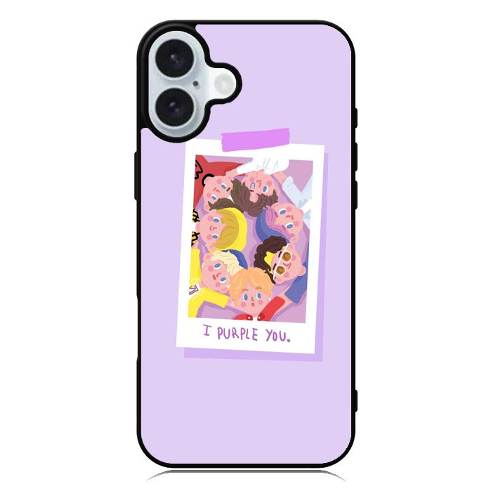 I Purple You BTS iPhone 16 Case QC9296
