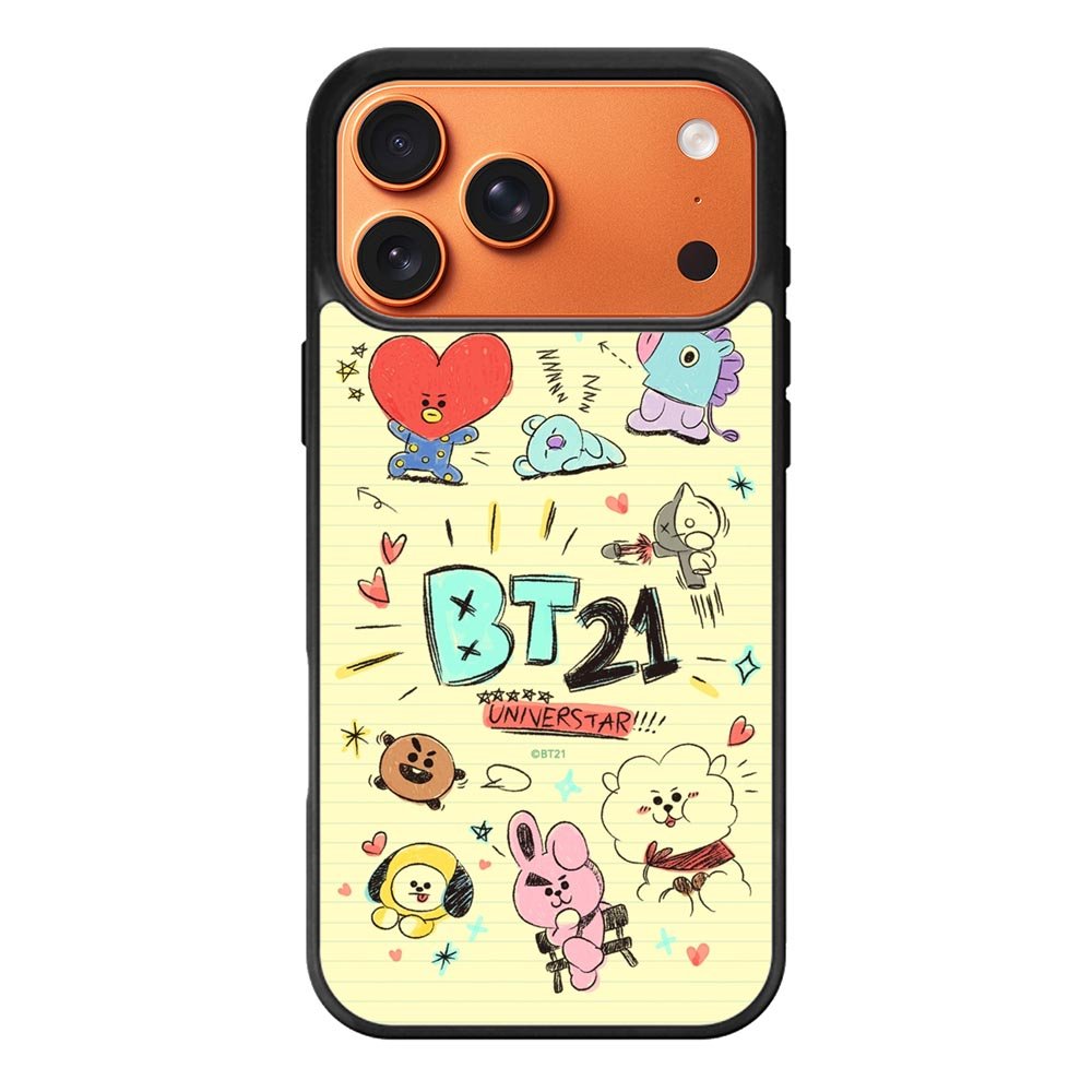 BT21 Universtar iPhone 17 Pro Max Case QC9304