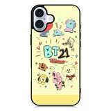 BT21 Universtar iPhone 16 Plus Case QC9304