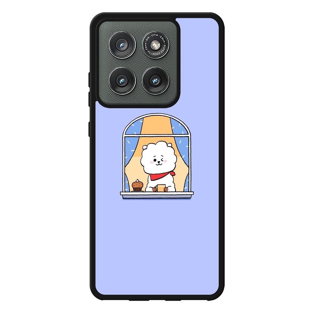 RJ BT21 Purple Motorola Moto Edge 2025 Case OV9286