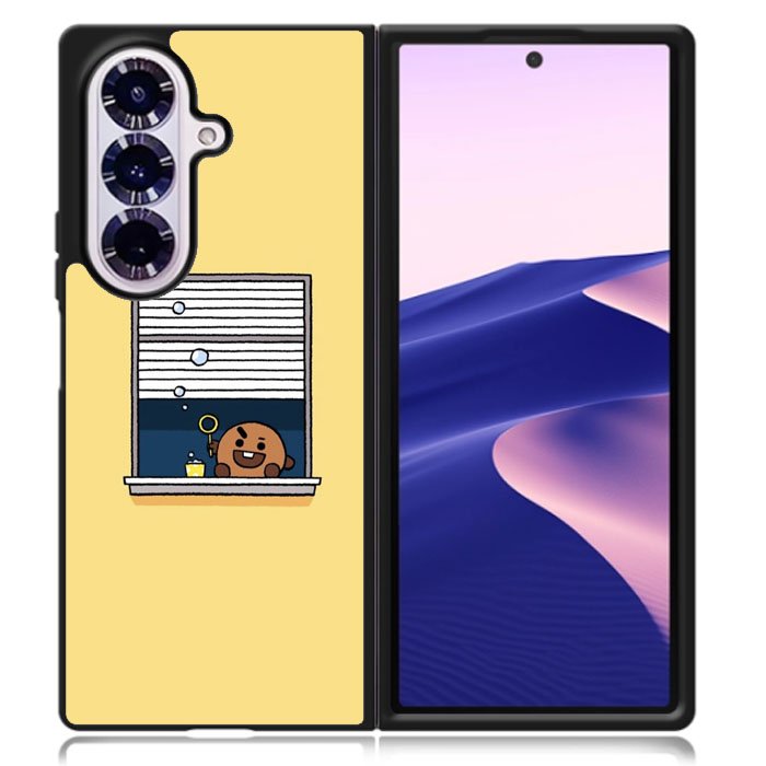 Shooky BT21 Samsung Galaxy Z Fold 7 Case OV9285