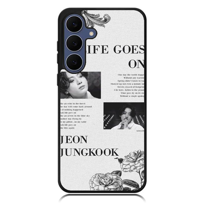 Life Goes On Jungkook Samsung Galaxy S25 FE Case OV9291