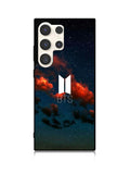 BTS Logo Nebula Samsung Galaxy S25 Ultra 5G Case QC9278