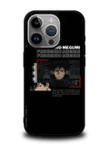 Fushiguro Megumi Jujutsu Kaisen iPhone 16 Pro Case OV9139