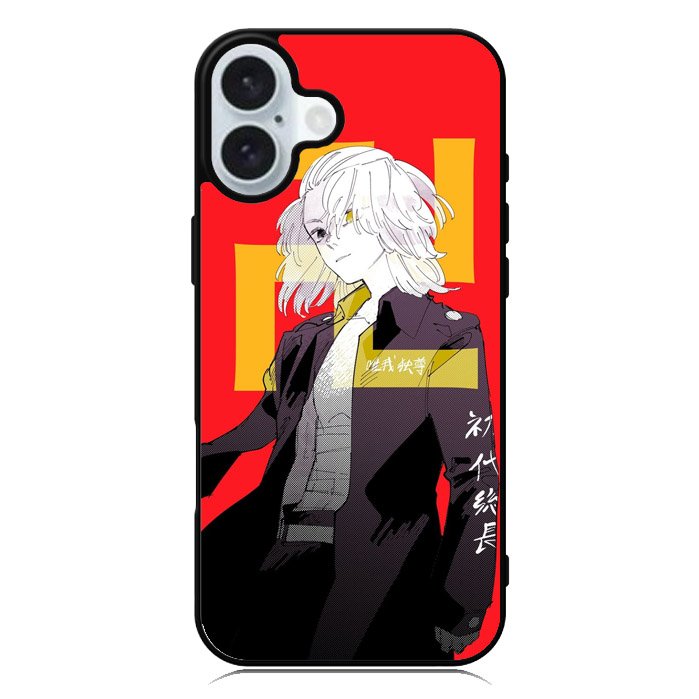 Tokyo Manji Gang Mikey iPhone 16 Plus Case QC9146