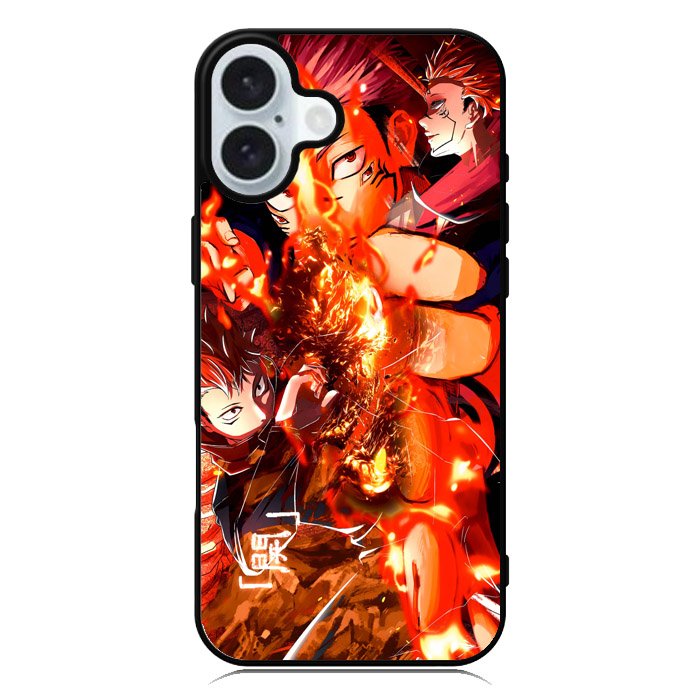 Sukuna Jujutsu Kaisen iPhone 16 Plus Case QC9164