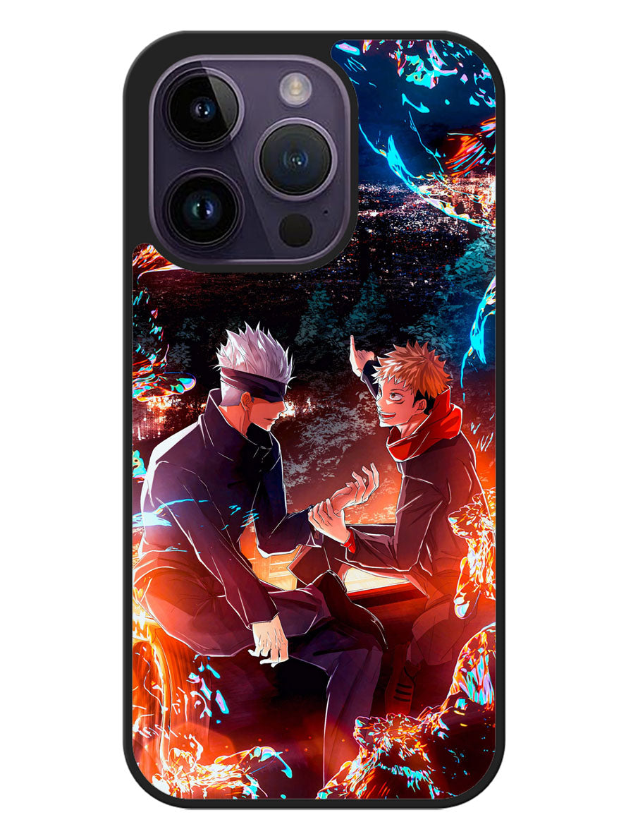 Satoru Gojo Itadori iPhone 14 Pro Case OV9165