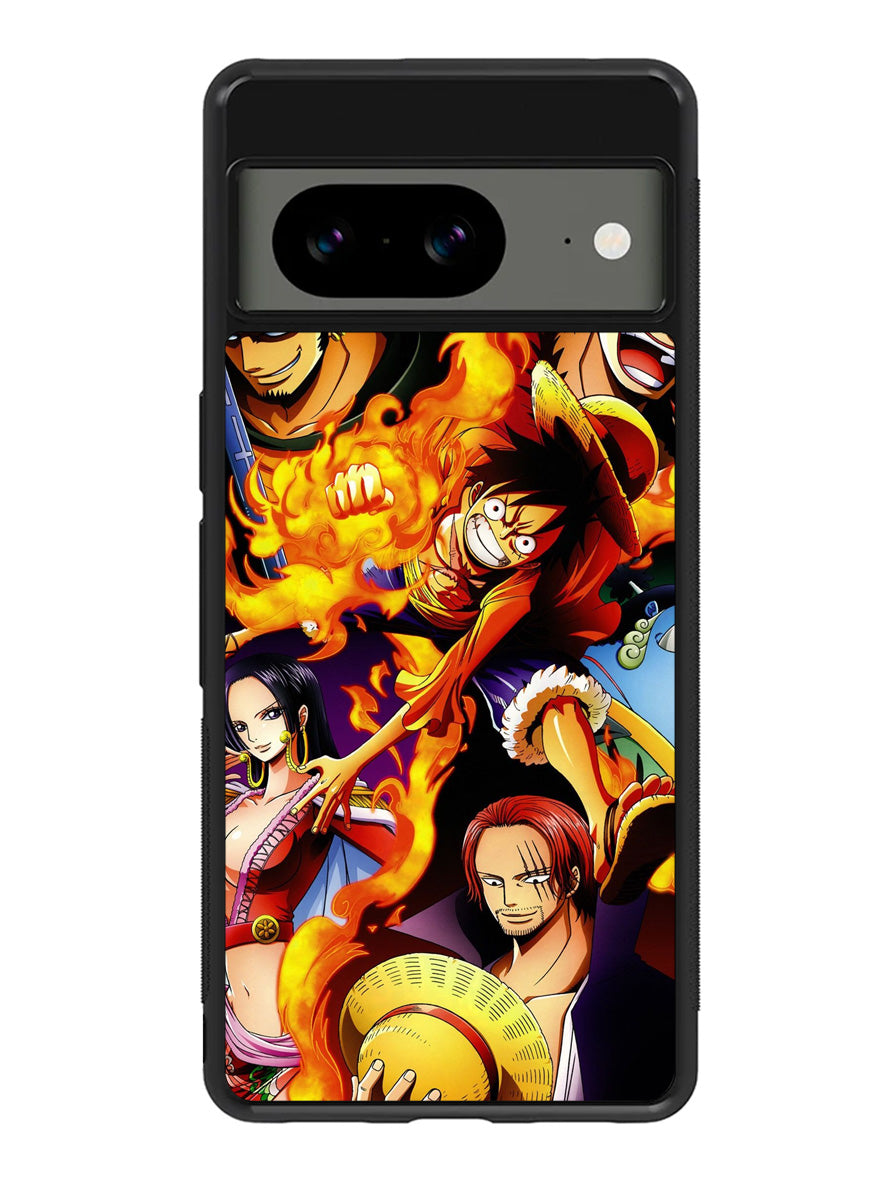 Luffy Shanks One Piece Google Pixel 8A Case QC9181