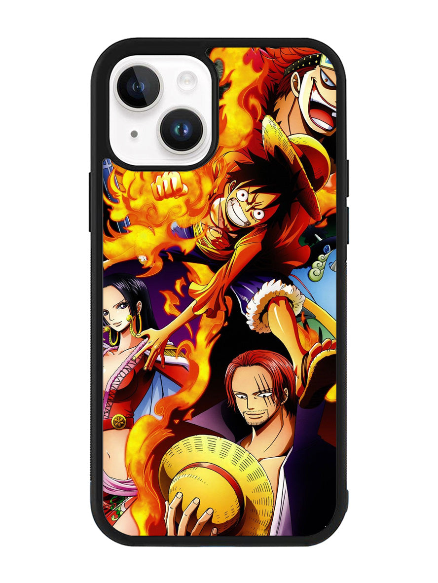 Luffy Shanks One Piece iPhone 14 Case QC9181