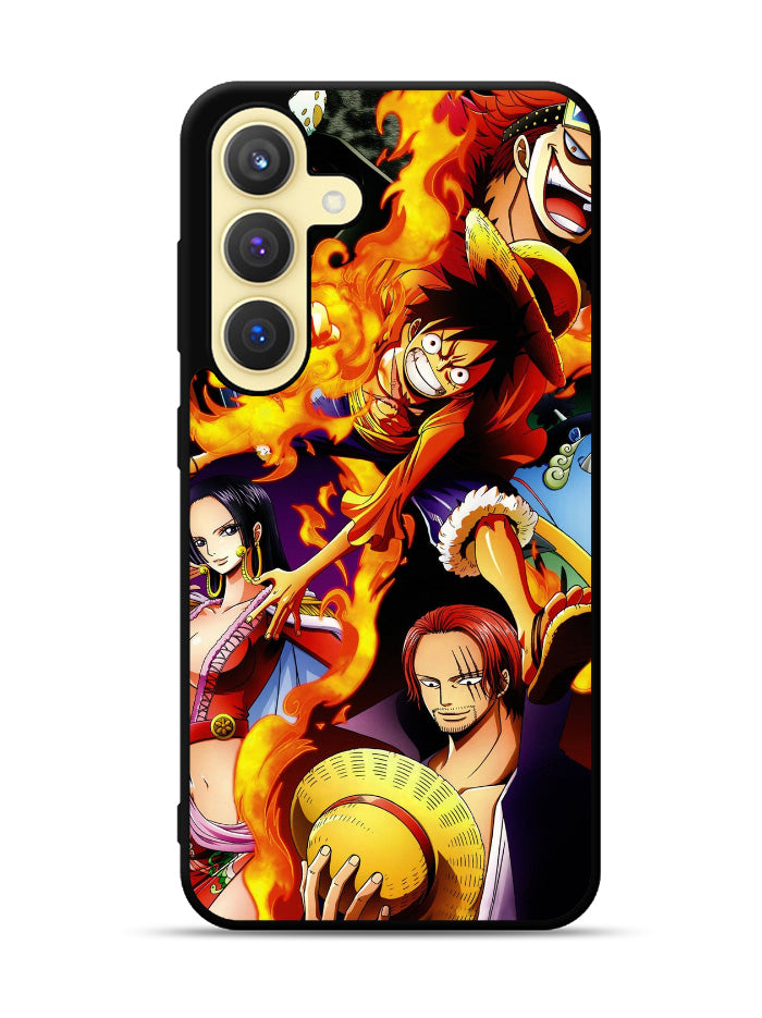 Luffy Shanks One Piece Samsung Galaxy S23 5G Case QC9181