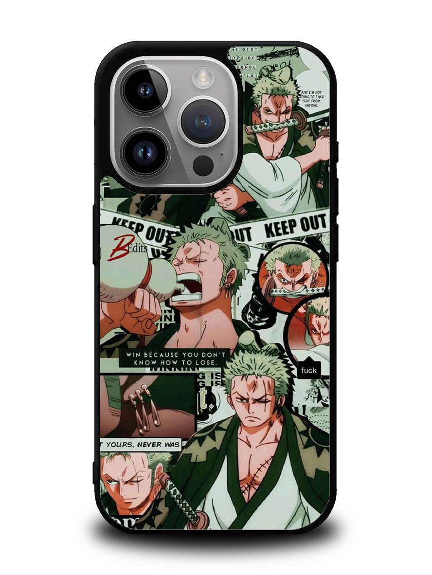Roronoa Zoro One Piece iPhone 14 Pro Max Case QC9190