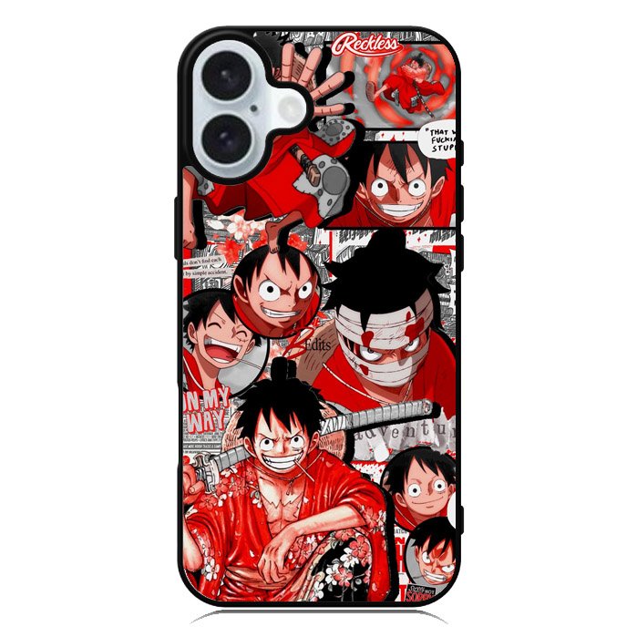 Monkey D Luffy One Piece iPhone 16 Plus Case QC9189
