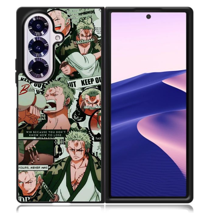 Roronoa Zoro One Piece Samsung Galaxy Z Fold 7 Case OV9190