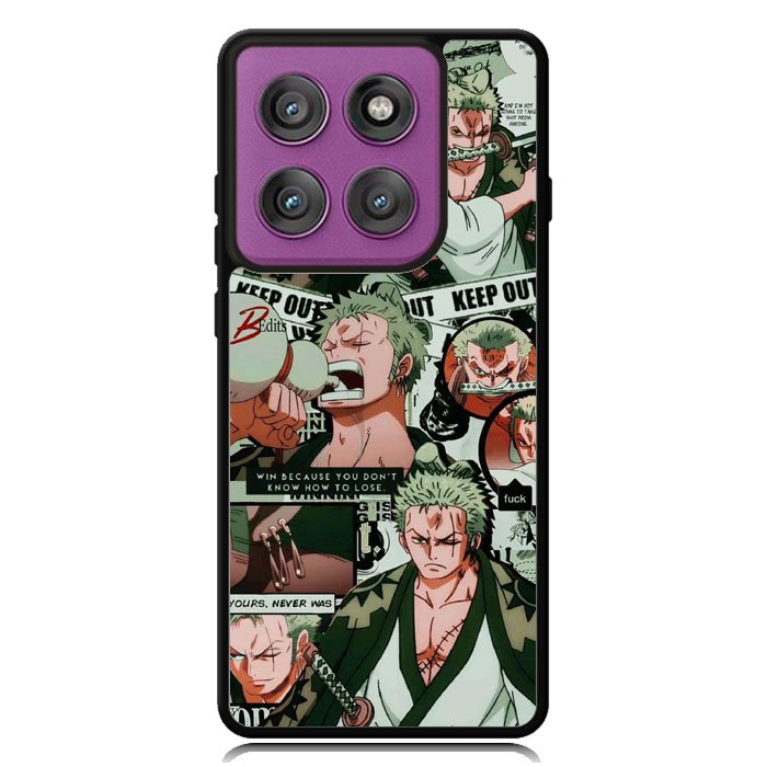 Roronoa Zoro One Piece Motorola Moto Edge 2025 | Moto Edge 60 Fusion | Moto Edge 60 Pro Case OV9190