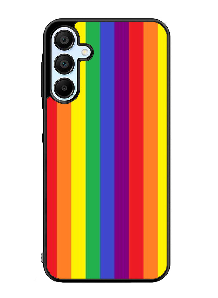 Rainbow Stripes Samsung Galaxy A35 5G Case OV8573