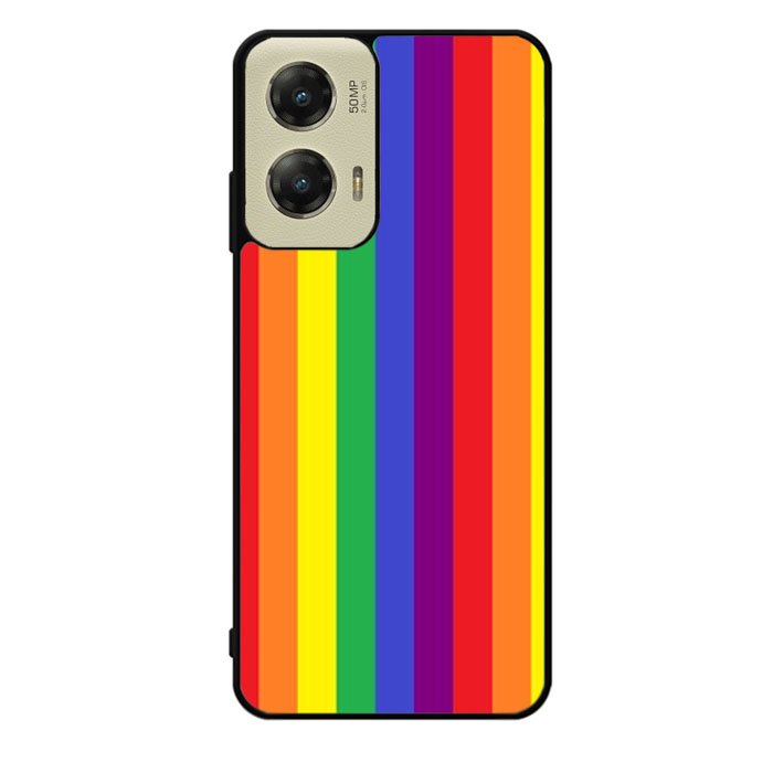 Rainbow Stripes Motorola Moto G Stylus 5G 2024 Case OV8573