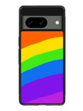 Rainbow Round Google Pixel 8A Case QC8575