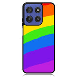 Rainbow Round Motorola Moto G Stylus 5G 2025 Case OV8575