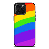 Rainbow Round iPhone 16 Pro Case OV8575