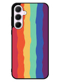 Pride Rainbow Stripes Samsung Galaxy A55 5G Case