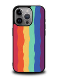 Pride Rainbow Stripes iPhone 16 Pro Max Case