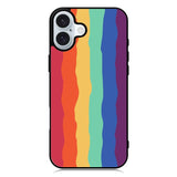 Pride Rainbow Stripes iPhone 16 Case