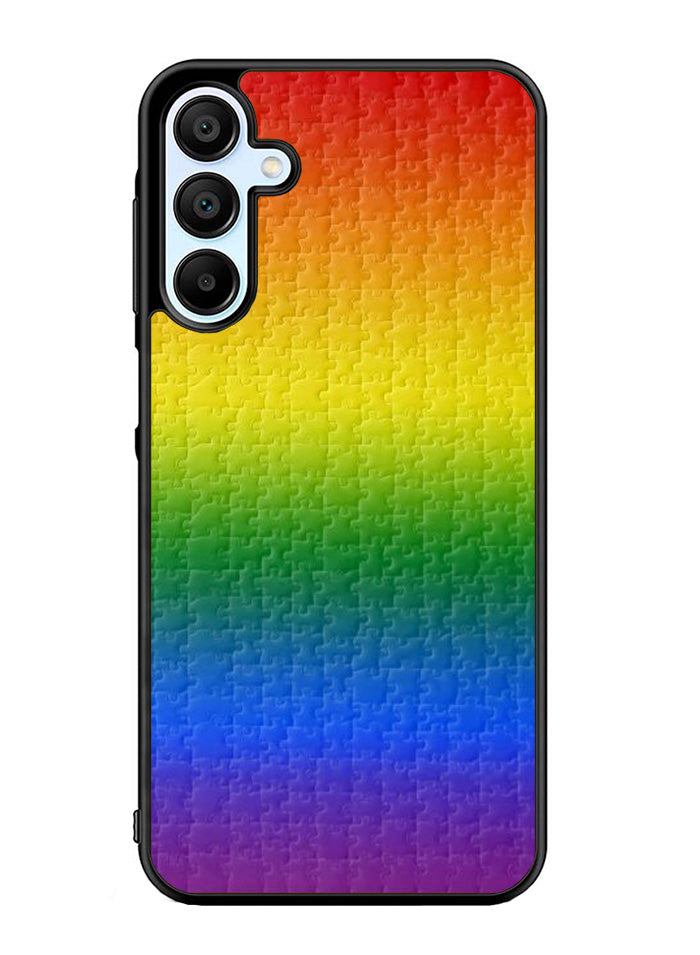 Puzzle Rainbow Samsung Galaxy A35 5G Case OV8577
