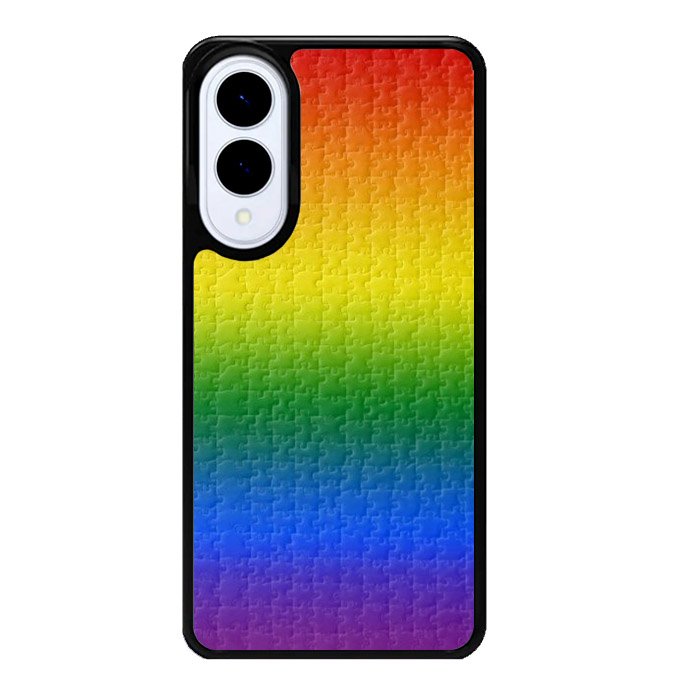 Puzzle Rainbow Samsung Galaxy S25 Edge 5G Case OV8577