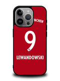 Lewandowski Bayern Munchen iPhone 14 Pro Case QC8587