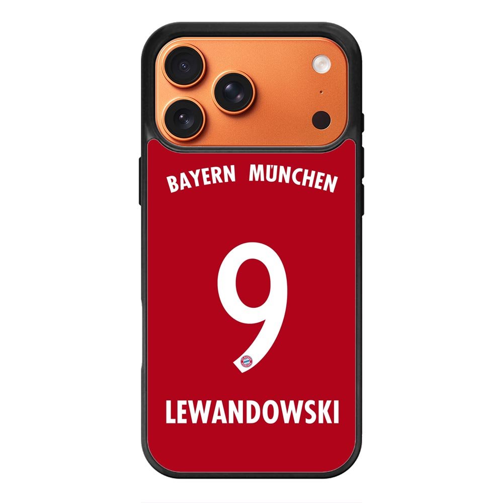 Lewandowski Bayern Munchen iPhone 17 Pro Case OV8587