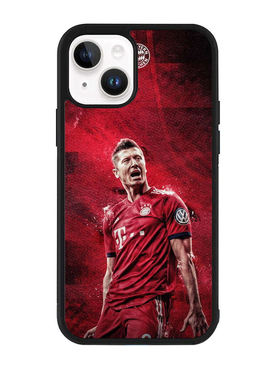 Bayern Munchen Lewandowski iPhone 15 Plus Case OV8591