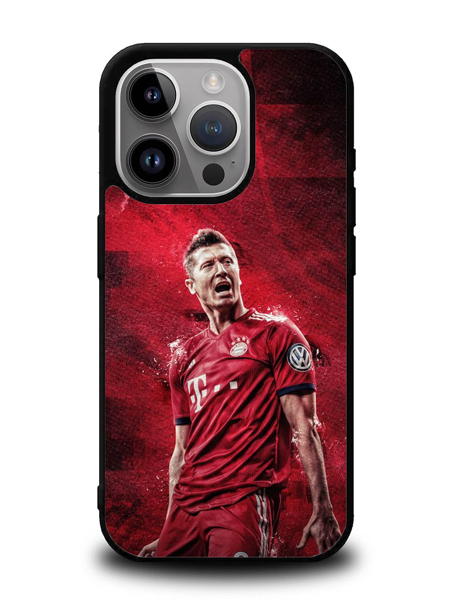 Bayern Munchen Lewandowski iPhone 16 Pro Case OV8591