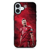 Bayern Munchen Lewandowski iPhone 16 Case QC8591