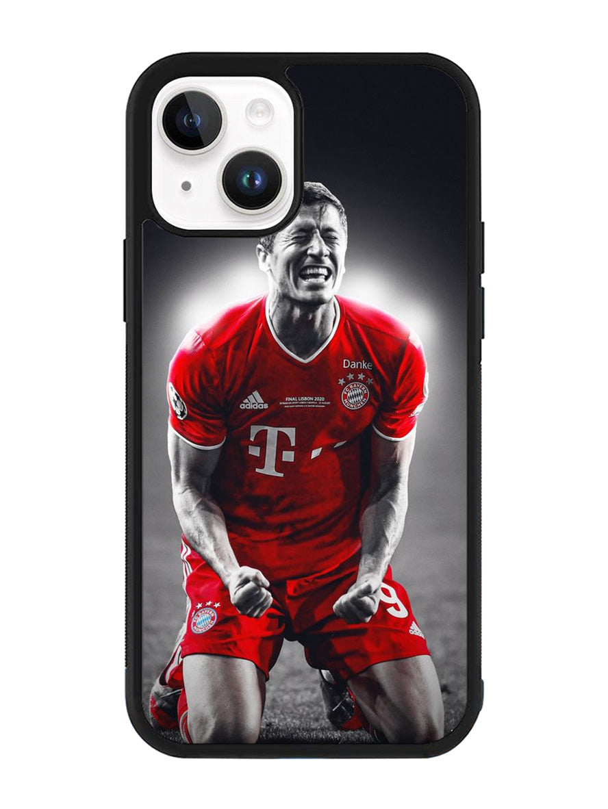Lewandowski Bayern iPhone 15 Plus Case OV8592
