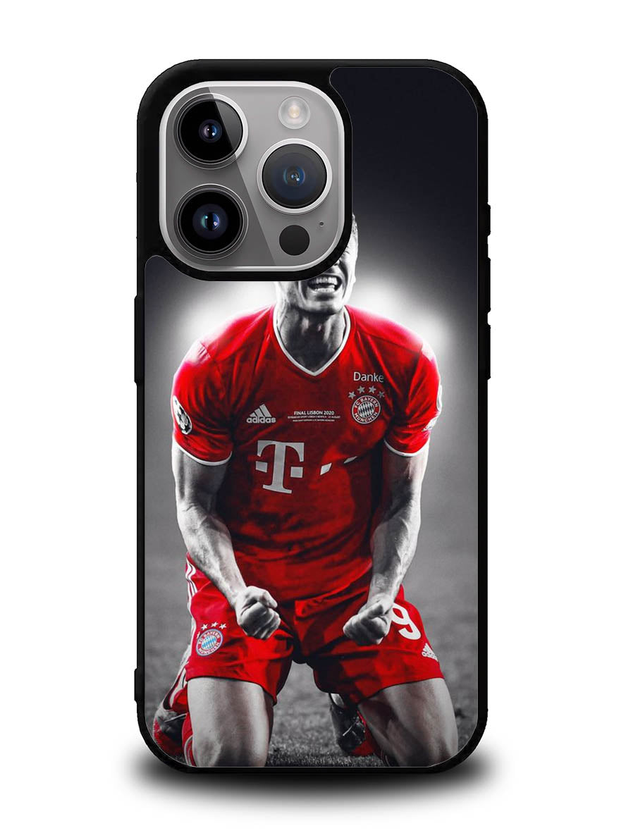 Lewandowski Bayern iPhone 14 Pro Max Case QC8592