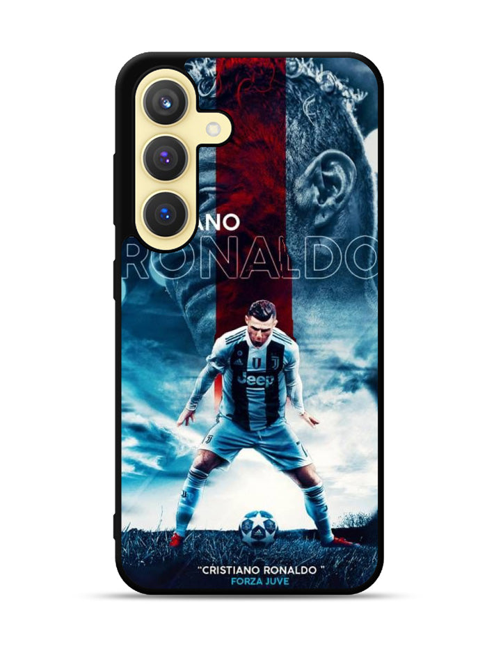 Forza Juve Cristiano Ronaldo Samsung Galaxy S24 Plus 5G , Samsung Galaxy S24+ 5G Case OV8614