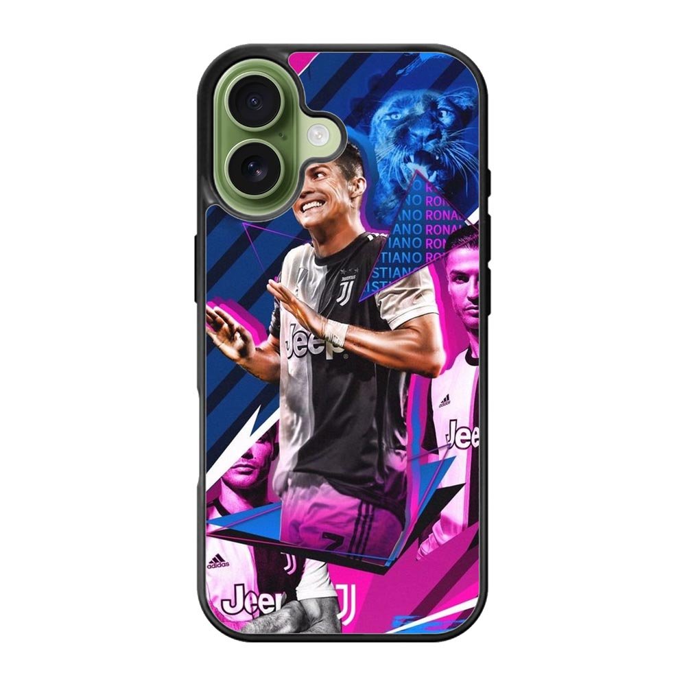 Ronaldo Tiger of Juventus iPhone 17 Case QC8620