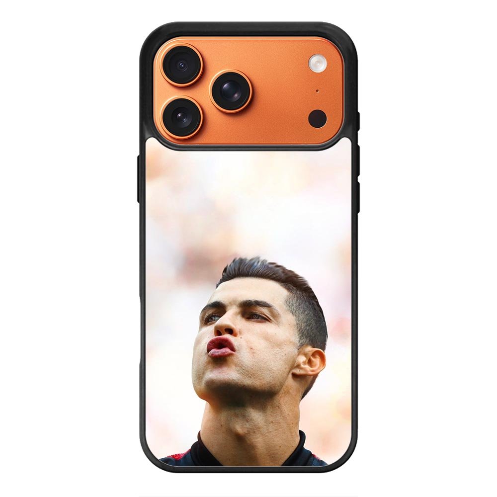 Kiss from Cristiano Ronaldo iPhone 17 Pro Max Case QC8624