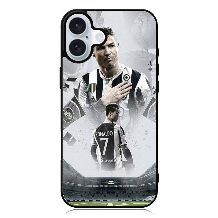 Juventus Ronaldo 7 iPhone 16 Plus Case QC8625