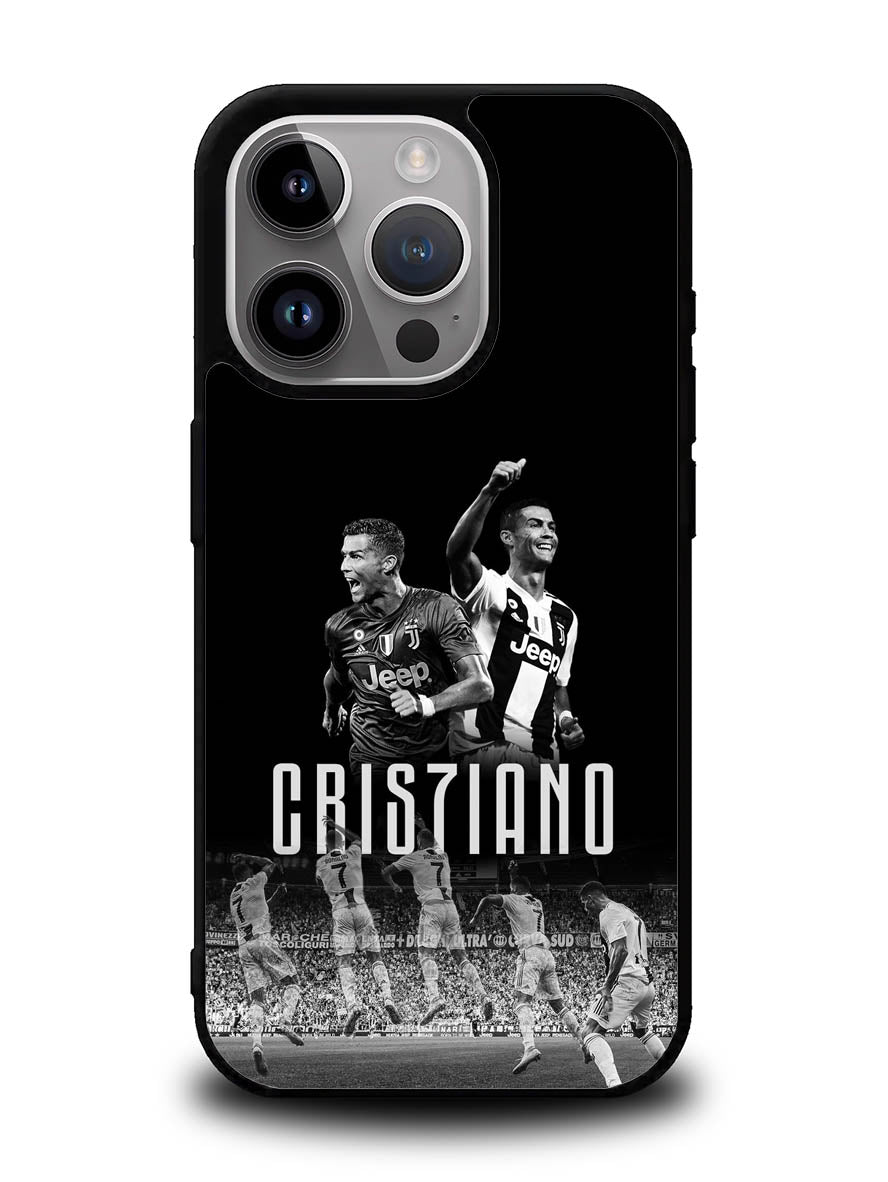 Juventus Cristiano Ronaldo iPhone 16 Pro Max Case QC8626