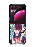 Burn Todoroki Shoto Motorola Moto Razr Plus 2023 , Moto Razr+ 2023 Case OV9252