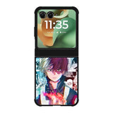 Burn Todoroki Shoto Motorola Moto RAZR 2025 Case OV9252